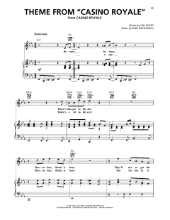Theme From "Casino Royale" von Hal David (Download) 