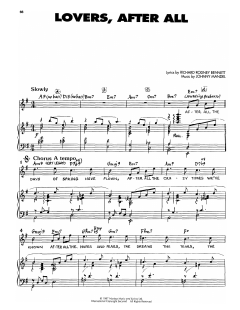 Lovers, After All von Johnny Mandel (Download) 
