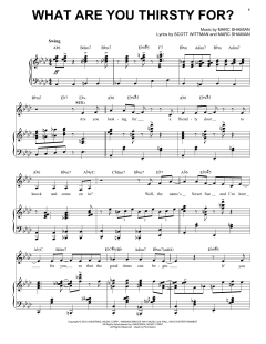 What Are You Thirsty For? von Marc Shaiman (Download) 