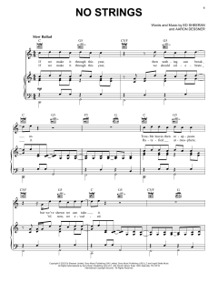 No Strings von Ed Sheeran (Download) 