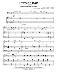 Let's Be Bad von Marc Shaiman (Download) 