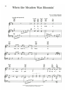 When The Meadow Was Bloomin' von Barry Manilow (Download) 