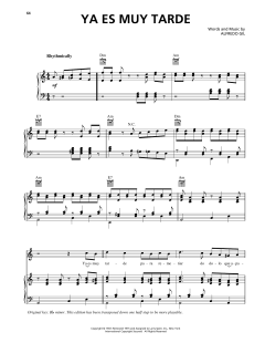 Ya Es Muy Tarde von Trio Los Panchos (Download) 