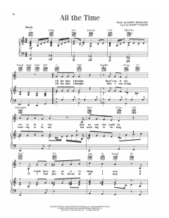All The Time von Barry Manilow (Download) 
