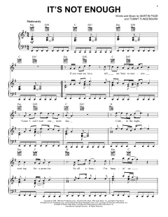 It's Not Enough von Starship (Download) 