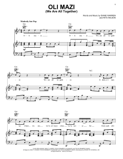 OLI MAZI (We Are All Together) von Diane Warren (Download) 
