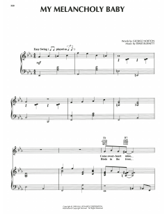 My Melancholy Baby von Ernie Burnett (Download) 