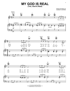 My God Is Real (Yes, God Is Real) von Kenneth Morris (Download) 