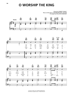 O Worship The King von Robert Grant (Download) 