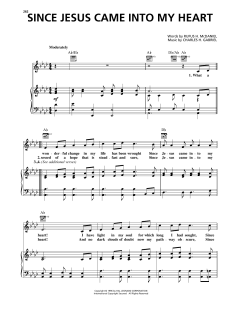 Since Jesus Came Into My Heart von Rufus H. McDaniel (Download) 