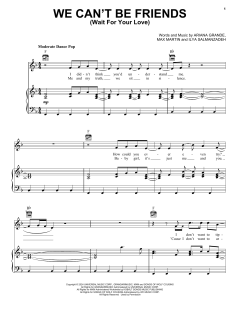 we can't be friends (wait for your love) von Ariana Grande (Download) 