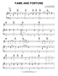 Fame And Fortune von Elvis Presley (Download) 