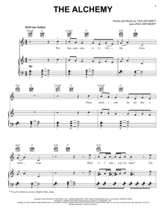 The Alchemy von Taylor Swift (Download) 
