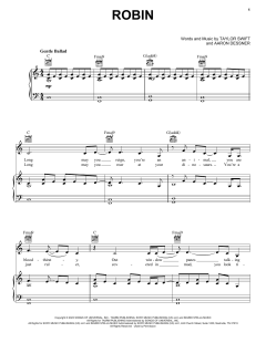 Robin von Taylor Swift (Download) 