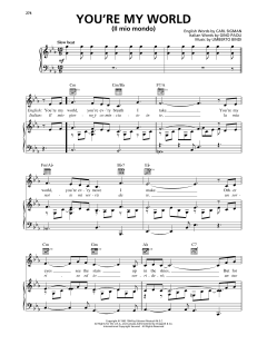 You're My World (Il Mio Mondo) von Cilla Black (Download) 