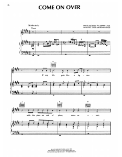 Come On Over von Bee Gees (Download) 