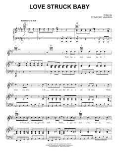 Love Struck Baby von Stevie Ray Vaughan (Download) 