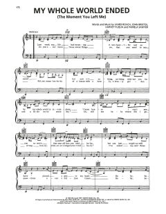 My Whole World Ended (The Moment You Left Me) von Harvey Fuqua (Download) 