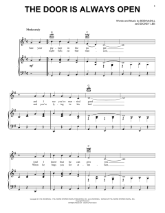 The Door Is Always Open von Bob McDill (Download) 