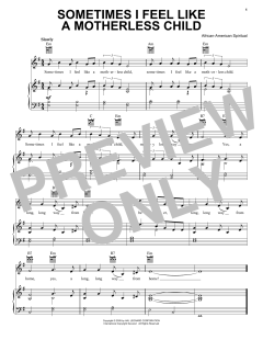 Sometimes I Feel Like A Motherless Child (Download) 