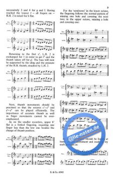 The Bass Recorder von Edgar Hubert Hunt 