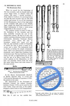 The Bass Recorder von Edgar Hubert Hunt 