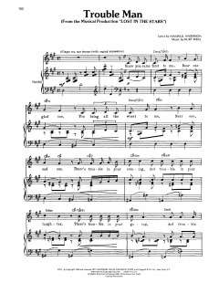 Trouble Man von Kurt Weill (Download) 