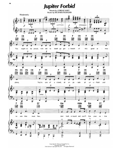 Jupiter Forbid von Lorenz Hart (Download) 