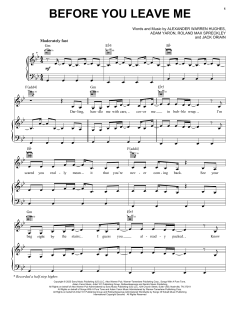 Before You Leave Me von Alex Warren (Download) 