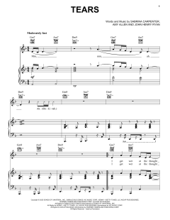 Tears von Sabrina Carpenter (Download) 