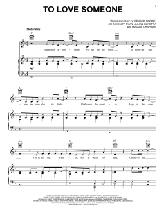 To Love Someone von Benson Boone (Download) 