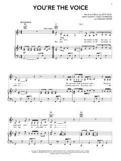 You're The Voice von John Farnham (Download) 