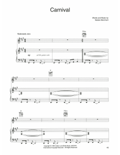 Carnival von Natalie Merchant (Download) 