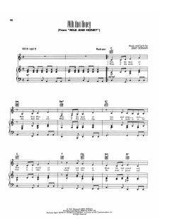 Milk And Honey von Jerry Herman (Download) 