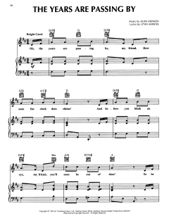 The Years Are Passing By von Lynn Ahrens (Download) 