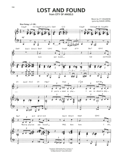 Lost And Foundn von Cy Coleman (Download) 