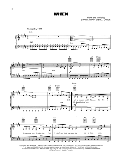 When von Shania Twain (Download) 