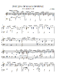 Jesu, Joy of Man's Desiring von Johann Sebastian Bach (Download) 