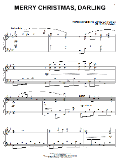 Merry Christmas, Darling von Frank Pooler (Download) 