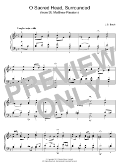 O Sacred Head, Surrounded (Download) 
