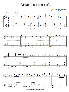 Semper Fidelis von John Philip Sousa (Download) 