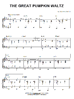 The Great Pumpkin Waltz von Vince Guaraldi (Download) 