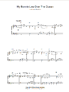 My Bonnie Lies Over The Ocean von Traditional (Download) 