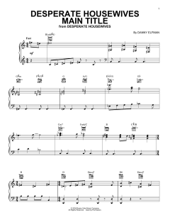 Desperate Housewives Main Title von Danny Elfman (Download) 