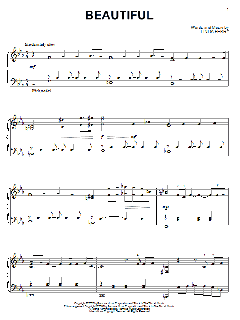 Beautiful von Christina Aguilera (Download) 