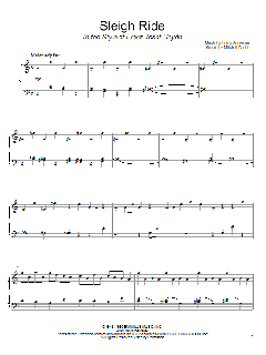 Sleigh Ride (in the style of Franz Josef Haydn) von Leroy Anderson (Download) 