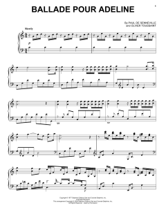 Ballade Pour Adeline von Richard Clayderman (Download) 