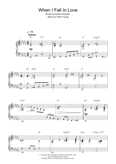 When I Fall In Love von Victor Young (Download) 