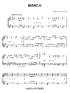 March von Pyotr Il'yich Tchaikovsky (Download) 