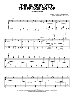 The Surrey With The Fringe On Top von Rodgers & Hammerstein (Download) 